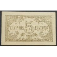 CÉDULA OFICIAL CASA DA MOEDA - 5 CENTAVOS 1918 (NÃO CIRCULADA )
