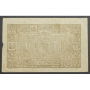 CÉDULA OFICIAL CASA DA MOEDA - 10 CENTAVOS 1917 ( CIRCULADA )