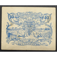 CÉDULA OFICIAL CASA DA MOEDA - 10 CENTAVOS 1917 ( POUCO CIRCULADA )