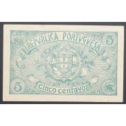 CÉDULA OFICIAL CASA DA MOEDA - 5 CENTAVOS 1918 ( NÃO CIRCULADA )