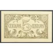 CÉDULA OFICIAL CASA DA MOEDA - 5 CENTAVOS 1918 ( NÃO CIRCULADA )