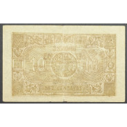 CÉDULA OFICIAL CASA DA MOEDA - 10 CENTAVOS 1917 ( POUCO CIRCULADA )