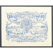CÉDULA OFICIAL CASA DA MOEDA - 10 CENTAVOS 1917 ( NÃO CIRCULADA )