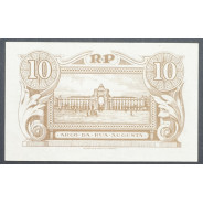 CÉDULA OFICIAL CASA DA MOEDA - 10 CENTAVOS 1917 ( NÃO CIRCULADA )