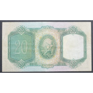 NOTA DE 20 ESCUDOS 1954 ( CIRCULADA ) "20$00 1954 Ch.6 D.ANTONIO LUIZ DE MENEZES - BANCO DE PORTUGAL (25/05/1954)