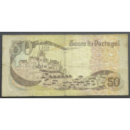 NOTA DE 50 ESCUDOS 1980 ( MUITO CIRCULADA ) "50$00 1980 Ch.9 INFANTA D.MARIA - BANCO DE PORTUGAL (01/02/1980)