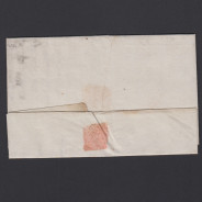 Pré-Filatélica circulada de Coimbra para Vale de Remigio datada de 20-06-1838