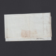 Pré-Filatélica circulada de Coimbra para Vale de Remigio datada de 31-07-1838