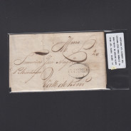 Pré-Filatélica circulada de Coimbra para Vale de Remigio datada de 10-04-1840