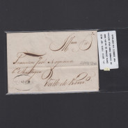 Pré-Filatélica circulada de Coimbra para Vale de Remigio datada de 23-04-1840