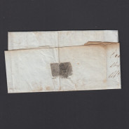 Pré-Filatélica circulada de Coimbra para Vale de Remigio datada de 20-12-1840