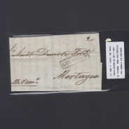 Pré-Filatélica circulada de Coimbra para Vale de Remigio datada de 30-11-1847