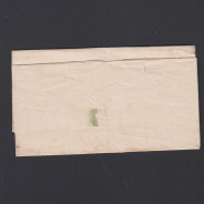 Pré-Filatélica circulada de Coimbra para Vale de Remigio datada de 14-08-1849