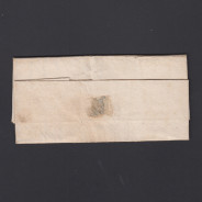 Pré-Filatélica circulada de Coimbra para Figueira da Foz datada de 14-02-1838