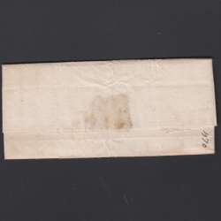 Pré-Filatélica circulada de Coimbra para Figueira da Foz datada de 09-03-1838