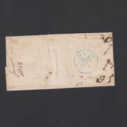 Pré-Filatélica circulada de Soure - Coimbra para Lisboa datada de 22-01-1847