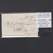 Pré-Filatélica circulada de Coimbra para Figueira da Foz datada de ??-04-1838