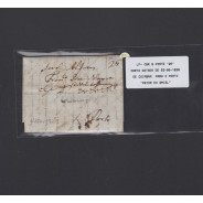 Pré-Filatélica circulada de Coimbra para Porto datada de 02-06-1828