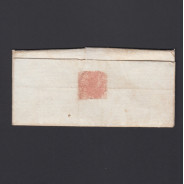 Carta Pré-Filatélica circulada de Figueira da Foz para Lisboa datada de 02-02-1833
