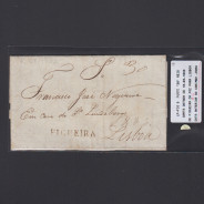 Carta Pré-Filatélica circulada de Figueira da Foz para Lisboa datada de 10-03-1833