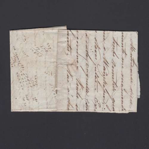 Carta Pré-Filatélica circulada de Figueira da Foz para Lisboa datada de 23-05-1835