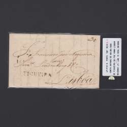Carta Pré-Filatélica circulada de Figueira da Foz para Lisboa datada de 09-06-1835