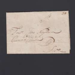 Carta Pré-Filatélica circulada de Figueira da Foz para Lisboa datada de 16-06-1835