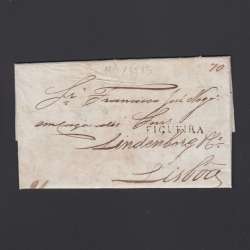 Carta Pré-Filatélica circulada de Figueira da Foz para Lisboa datada de 19-06-1835