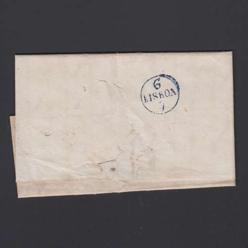 Carta Pré-Filatélica circulada de Figueira da Foz para Lisboa datada de 20-06-1835
