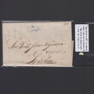 Carta Pré-Filatélica circulada de Figueira da Foz para Lisboa datada de 20-06-1835