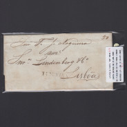 Carta Pré-Filatélica circulada de Figueira da Foz para Lisboa datada de 21-06-1835