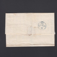 Carta Pré-Filatélica circulada de Figueira da Foz para Lisboa datada de 23-08-1835