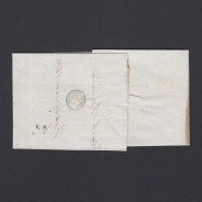 Carta Pré-Filatélica circulada de Figueira da Foz para Vale Remigio datada de 18-01-1839