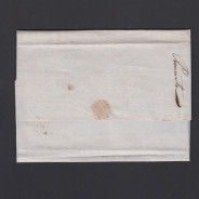 Carta Pré-Filatélica circulada de Figueira da Foz para Coimbra datada de 08-12-1839