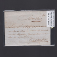 Carta Pré-Filatélica circulada de Figueira da Foz para Coimbra datada de 08-12-1839