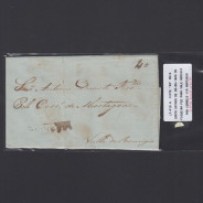 Carta Pré-Filatélica circulada de Figueira da Foz para Vale Remigio datada de 30-09-1843