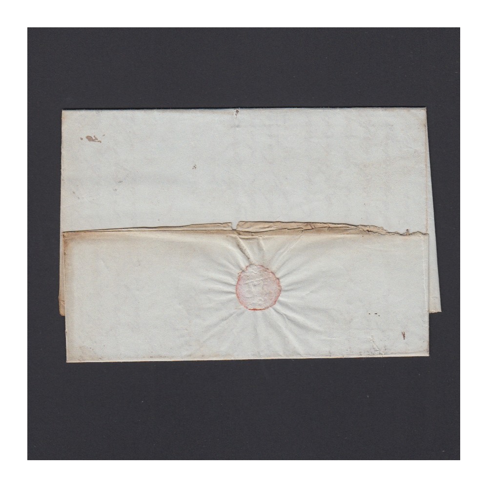 Carta Pré-Filatélica circulada de Figueira da Foz para Vale Remigio datada de 15-02-1844