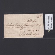 Carta Pré-Filatélica circulada de Figueira da Foz para Vale Remigio datada de 23-05-1848