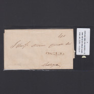 Carta Pré-Filatélica circulada de Figueira da Foz para Mortágua datada de 07-06-1849