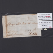 Carta Pré-Filatélica circulada de Figueira da Foz para Vale Remigio datada de 07-06-1853