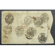 APÓLICE REAL ERÁRIO - 20$000 REIS 1799 - DATA MANUSCRITA - COM CARIMBO DE D.PEDRO IV 1826 ( POUCO CIRCULADA )