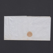 Carta Pré-Filatélica circulada de Guarda para Vale Remigio datada 04-08-1849