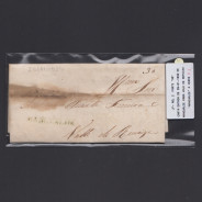 Carta Pré-Filatélica circulada de Mangualde para Vale Remigio datada 29-01-1839