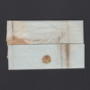 Carta Pré-Filatélica circulada de Mangualde para Vale Remigio datada 10-04-1840