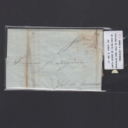 Carta Pré-Filatélica circulada de Mangualde para Vale Remigio datada 10-04-1840