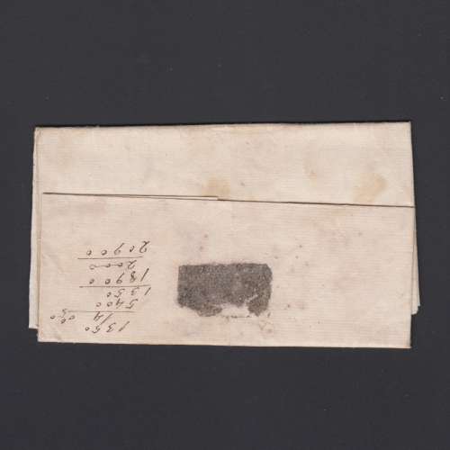 Carta Pré-Filatélica circulada de Mialhada (Mealhada) para Lisboa datada 31-07-1830