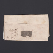 Carta Pré-Filatélica circulada de Mialhada (Mealhada) para Lisboa datada 31-07-1830