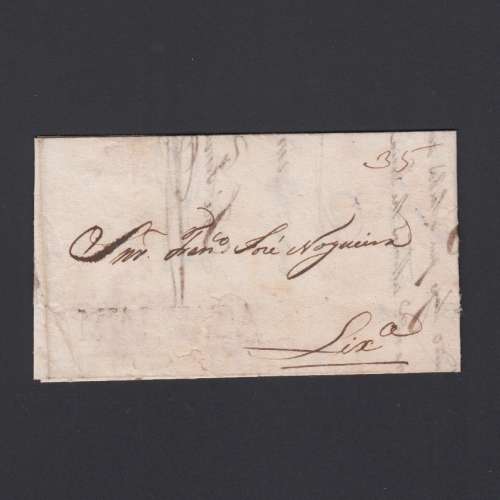 Carta Pré-Filatélica circulada de Mialhada (Mealhada) para Lisboa datada 18-12-1830