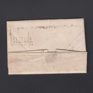 Carta Pré-Filatélica circulada de Mialhada (Mealhada) para Lisboa datada 09-04-1831