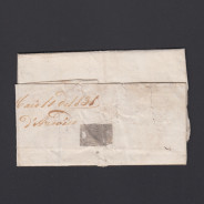 Carta Pré-Filatélica circulada de Mialhada (Mealhada) para Lisboa datada 10-05-1831